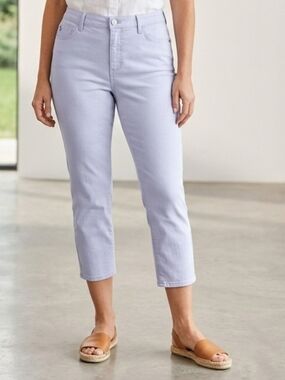 Talbots Light Light Blue Women’s Jegging Cropped Jeans Size 10P